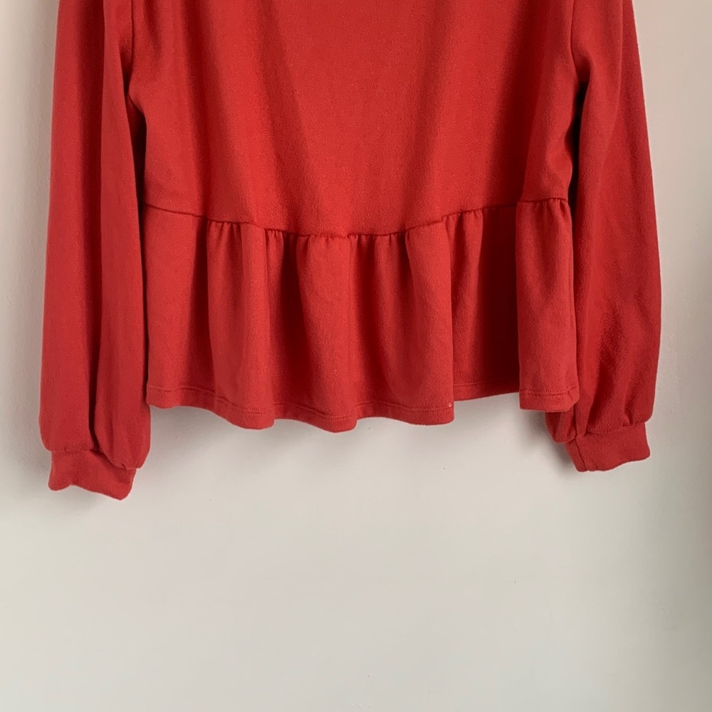 Joe Fresh x Jillian Harris Long Sleeve Peplum Top - Picture 3 of 7